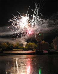 feu d'artifice mariage