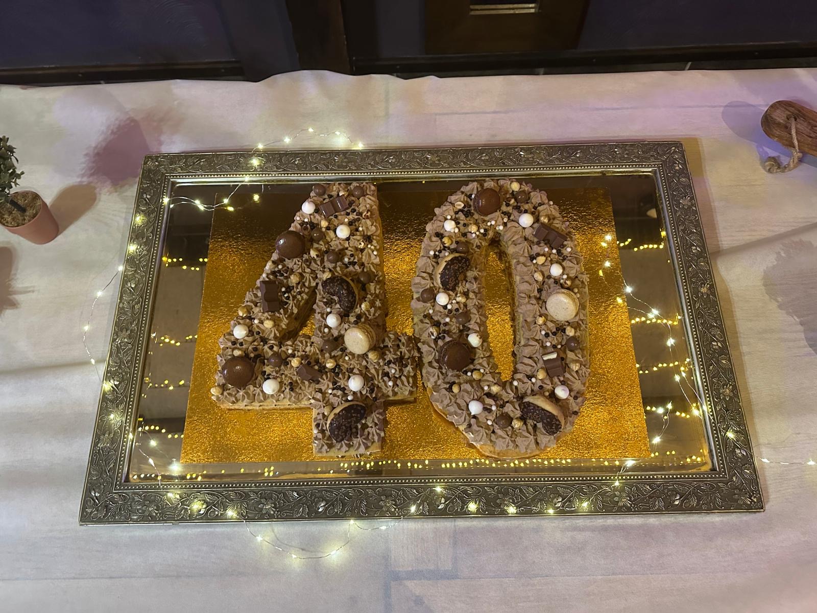 Number Cake, gâteau d'anniversaire maison